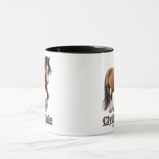 Clydesdale Tasse (Zentrum)