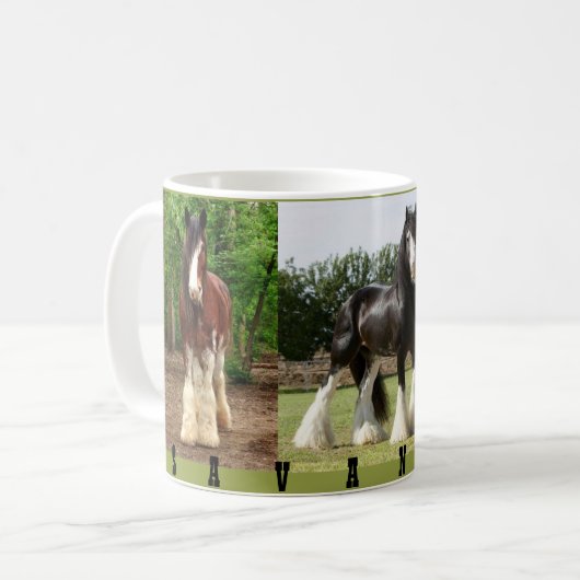 Clydesdale Tasse (Vorderseite Links)
