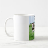 Clydesdale und Filly-Tasse Kaffeetasse (Links)