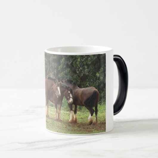 Clydesdales Tasse (VorderseiteRechts)