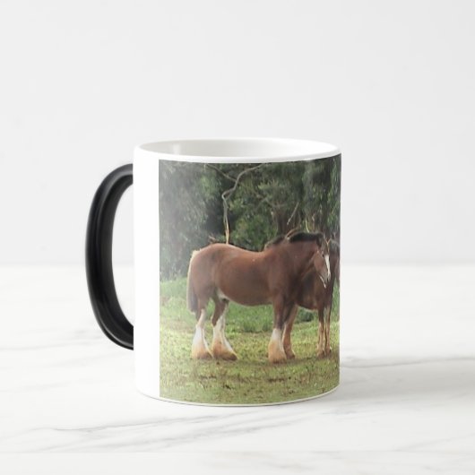 Clydesdales Tasse (Vorderseite Links)