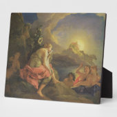 Clytie verwandelt in eine Sonnenblume, 1688 Fotoplatte (Seite)