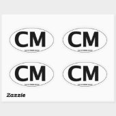 CM Aufkleber (Blatt)