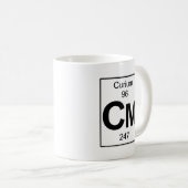 Cm - Curium Kaffeetasse (VorderseiteRechts)