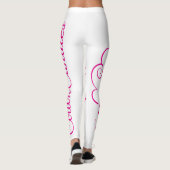 Cm-Leggings - Logo und Text Leggings (Rückseite)