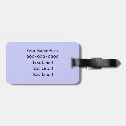 CM, Manatis-Gepäckanhänger Gepäckanhänger (Rückseite horizontal)