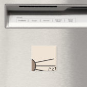 CM Whiskers Logo Magnet (In Situ (Geschirrspüler))