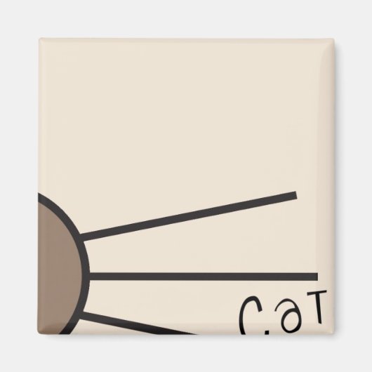 CM Whiskers Logo Magnet (Vorne)