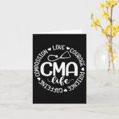Cma Life Nurse Life Coffein Liebe Courage Patient Karte (Gelbe Blume)