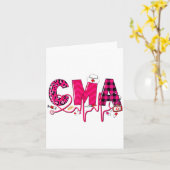 Cma Medical Istant Valentines Day Nursing Valen  Karte (Gelbe Blume)