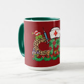CMA-Weihnachtsdesign Tasse (Vorderseite Links)
