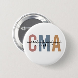 CMA zertifizierter medizinischer Assistent Button