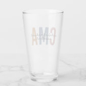 CMA zertifizierter medizinischer Assistent Glas (Rückseite)