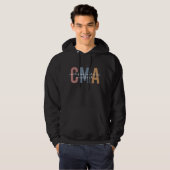 CMA zertifizierter medizinischer Assistent Hoodie (Vorne ganz)