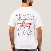 cmaslights, fröhliches F*@#%! WEIHNACHTEN T-Shirt (Rückseite)