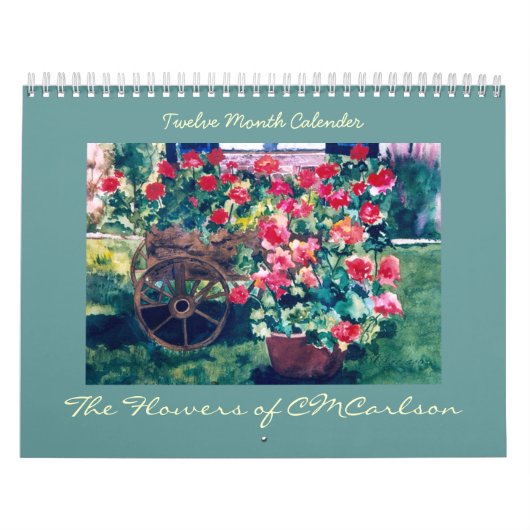 CMCarlson Blumen-Kalender Kalender (Titelbild)