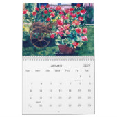 CMCarlson Blumen-Kalender Kalender (Jan 2027)