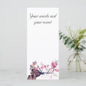 CMCarlson Cherry Blossom Keepake Bookmarker (Stehend Vorderseite)