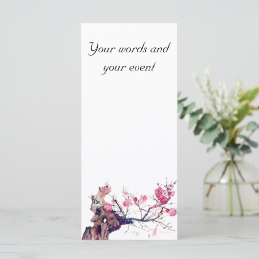 CMCarlson Cherry Blossom Keepake Bookmarker (Stehend Vorderseite)