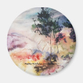 CMCarlson Misty Mountains Magnet (Vorne)