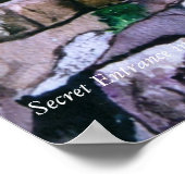 CMCarlson Secret-Eingang in Italy Poster (Ecke)