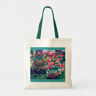 CMCarlsonCluster der Pelargonie-Taschen-Tasche Tragetasche