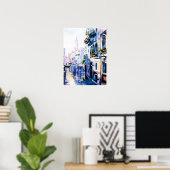 CMCarlsonVenedig-Kanal-Poster Poster (Heimbüro)