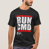 CMD Parody ausführen T-Shirt (Vorderseite)