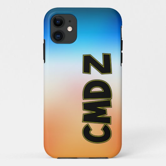 CMD Z Case-Mate iPhone HÜLLE (Rückseite)