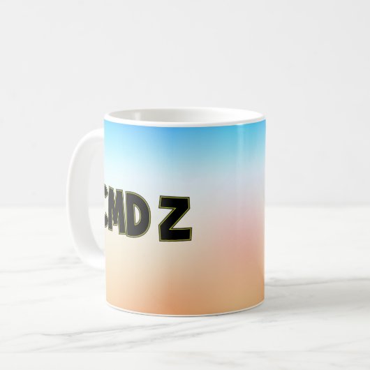 CMD Z KAFFEETASSE (Vorderseite Links)