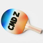 CMD Z TISCHTENNIS SCHLÄGER (Seitenansicht)