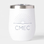 CMEC-Insulated Tumbler - kurzes Logo der Marine (Vorderseite)
