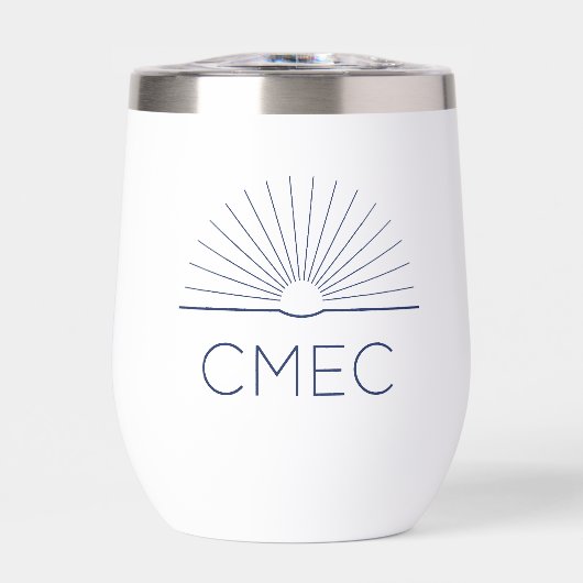 CMEC-Insulated Tumbler - kurzes Logo der Marine (Vorderseite)