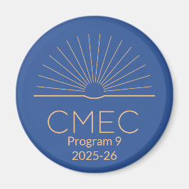 CMEC-Kühlschrankmagnet - Programm 9 Magnet