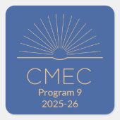 CMEC Stickers - Quadrat, Programm 9, 1,5"x1,5" (Vorderseite)
