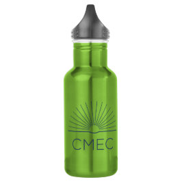 CMEC Wasserflasche - 18 oz, grün mit Marinelogo
