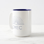 CMEC Zwei-Tönige Tasse - 15 oz, Marinemodell und I (Vorderseite Links)