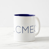 CMEC Zwei-Tönige Tasse - Seelogo und Innenausstatt (VorderseiteRechts)