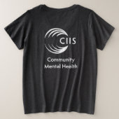 CMH Women's Plus-Size-Basic-T - Shirt (Design Rückseite)