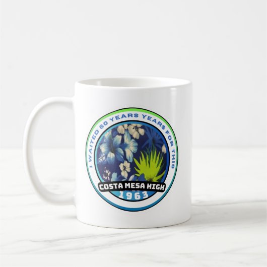 CMHS 60 Jahre Wiedersehen Hawaiian Theme Tasse (Links)