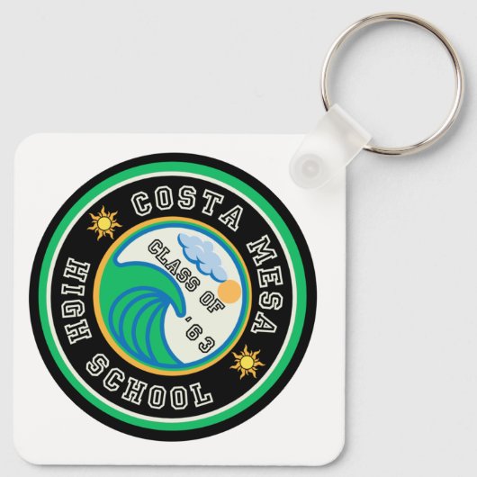 CMHS '63 Wiedersehen Wave Key Chain Schlüsselanhänger (Rückseite)