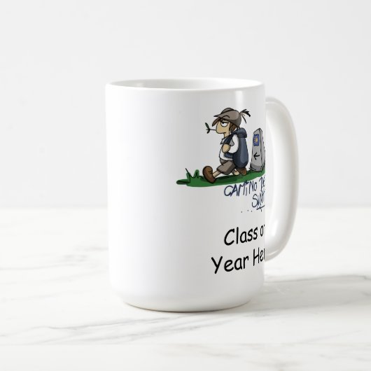 Cmino 15 oz Tasse mit Datum (VorderseiteRechts)