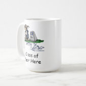 Cmino 15 oz Tasse mit Datum (Vorderseite Links)