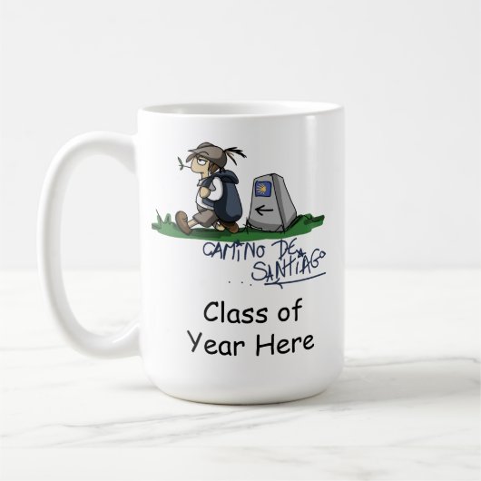 Cmino 15 oz Tasse mit Datum (Links)