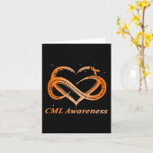 CML Warrior I m Fine Chronic Myeloid Leukämie Awar Karte (Gelbe Blume)