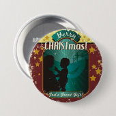 CMN Weihnachtsknopf 2 Button (Vorne & Hinten)