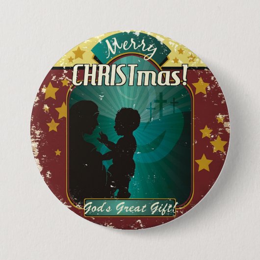 CMN Weihnachtsknopf 2 Button (Vorderseite)