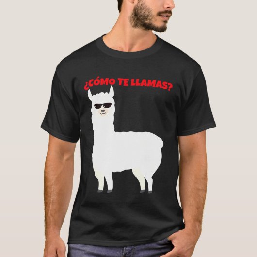 Cmo Te Llamas Llamacorn T-Shirt (Vorderseite)