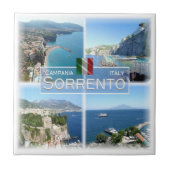 CMP018 SORRENTO, Kampanien, Italien Fliese (Vorderseite)
