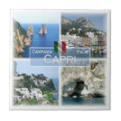 CMP019 CAPRI, Kampanien, Italien Fliese (Vorderseite)